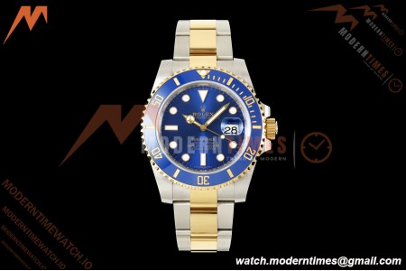 Rolex - Submariner 40mm 116613LB Gain Weight 904L YG/SS Blue WF DD3135