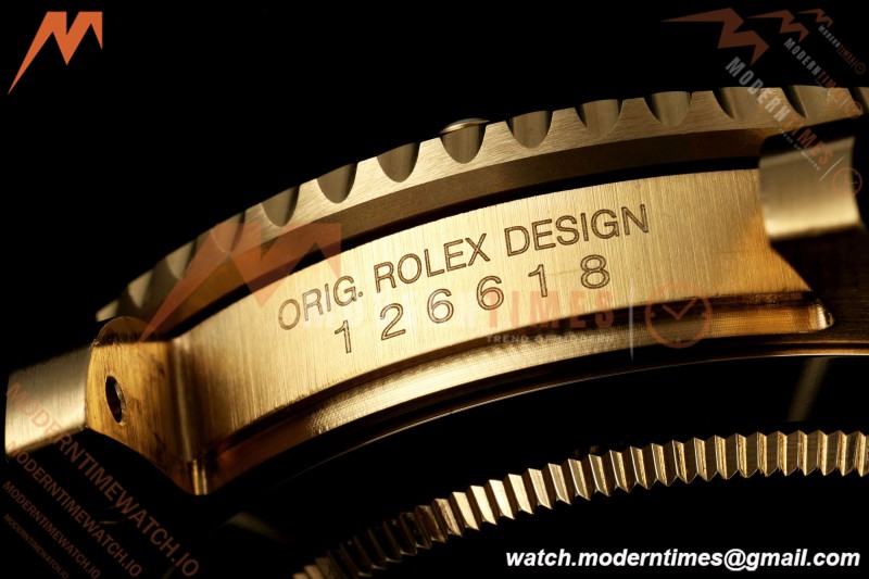 Rolex - Submariner 126618LB 41mm 904L YG/YG Blue QF JH3235 Free Sprung