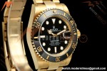 Rolex - Submariner 126618LN 41mm 904L YG/YG Black QF JH3235 Free Sprung