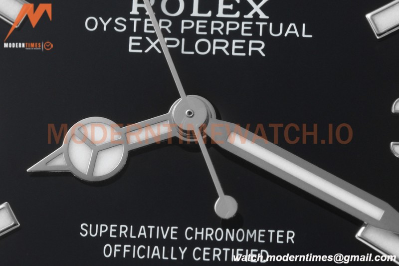 Rolex - Explorer 1 124270 36mm 904L SS/SS Black SBF VS3230
