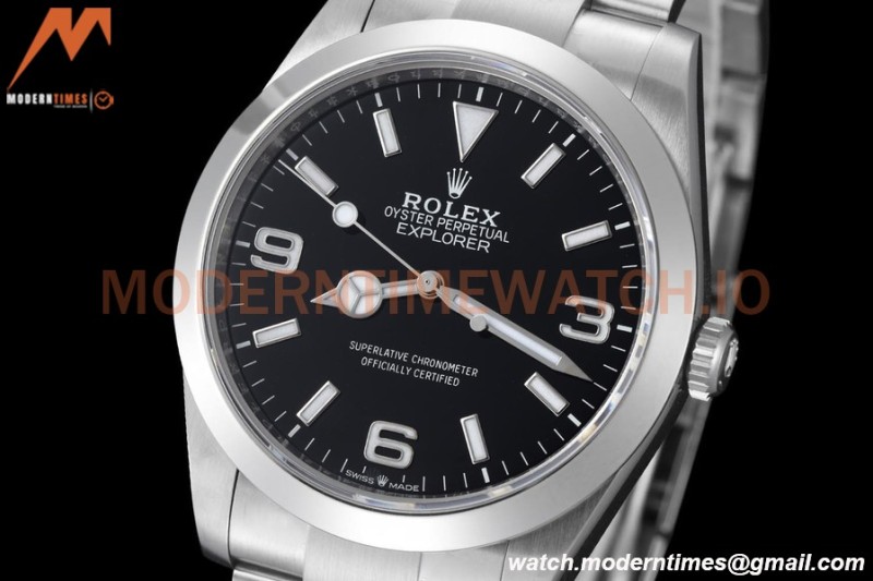 Rolex - Explorer 1 224270 40mm 904L SS/SS Black SBF VS3230