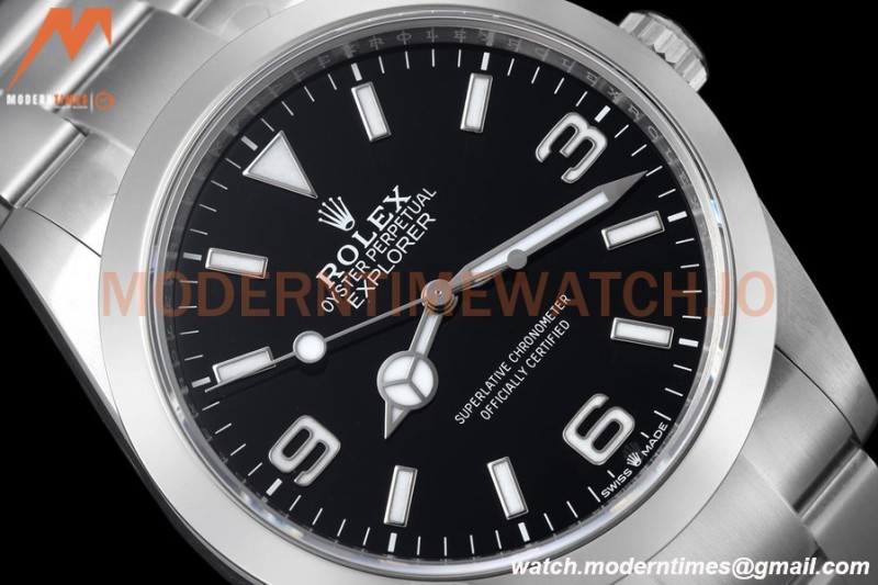 Rolex - Explorer 1 224270 40mm 904L SS/SS Black SBF VS3230