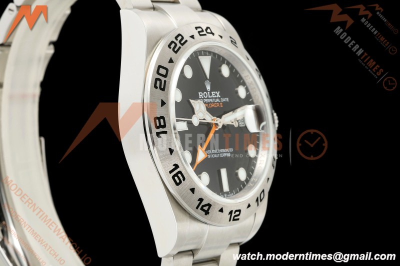 Rolex - Explorer II 226570 42mm SS/SS 904L CHS Black Dial QF SH3285