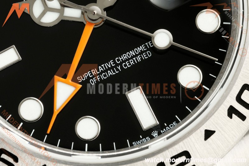 Rolex - Explorer II 226570 42mm SS/SS 904L CHS Black Dial QF SH3285