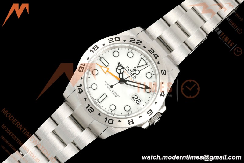 Rolex - Explorer II 226570 42mm SS/SS 904L CHS White Dial QF SH3285 | 롤렉스 - 익스플로러 II 226570 42mm SS/SS 904L CHS 화이트 다이얼 QF SH3285