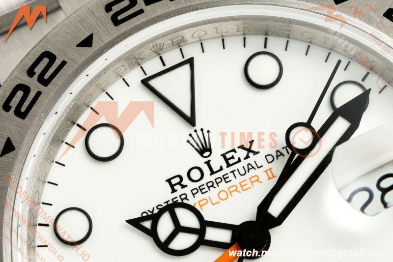 Rolex - Explorer II 226570 42mm SS/SS 904L CHS White Dial QF SH3285 | 롤렉스 - 익스플로러 II 226570 42mm SS/SS 904L CHS 화이트 다이얼 QF SH3285