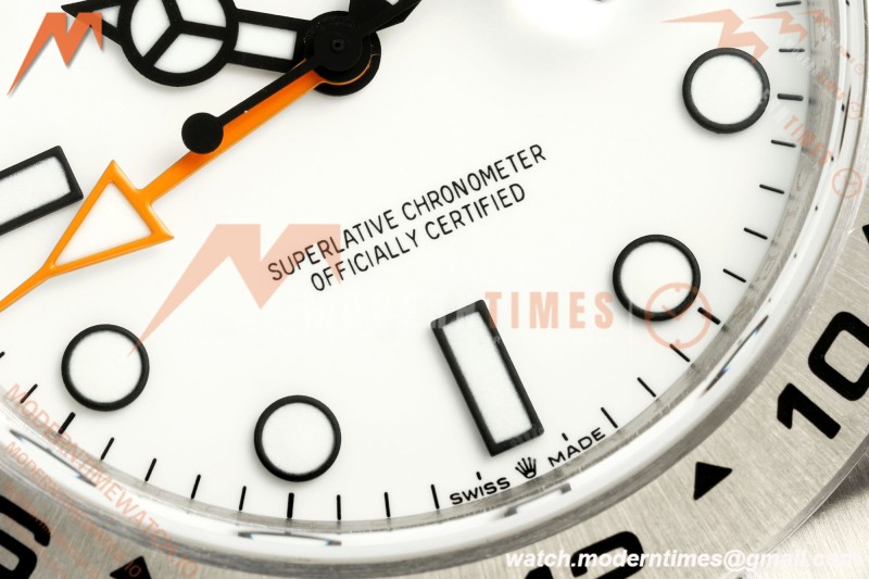 Rolex - Explorer II 226570 42mm SS/SS 904L CHS White Dial QF SH3285 | 롤렉스 - 익스플로러 II 226570 42mm SS/SS 904L CHS 화이트 다이얼 QF SH3285
