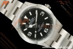 Rolex - Explorer 1 124270 36mm 904L SS/SS Black VF DD3230