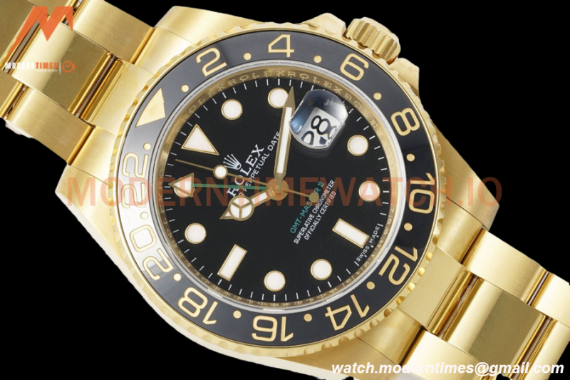 Rolex - GMT II 116718LN 904 Wrp YG/YG Black KF VR3186 CHS