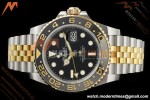 Rolex - GMT II 126713GRNR Bumblebee Jub 40mm 904L YG/SS Black QF SH3285 CHS