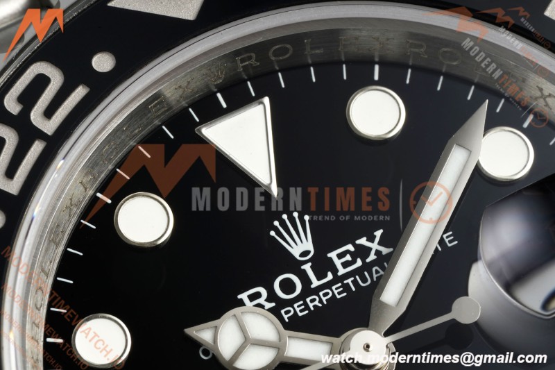 Rolex - GMT II 126710 Coke Jub 40mm 904L SS/SS Black QF SH3285 CHS