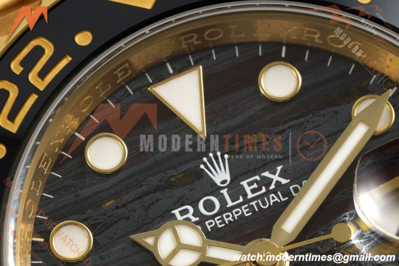 Rolex - GMT II 126718GRNR 40mm Jub YG/YG Tiger Iron Dial ARF VR3285 CHS