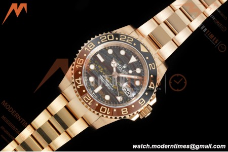 Rolex - GMT II 126715CHNR 40mm Jub RG/RG Tiger Iron Dial ARF VR3285 CHS