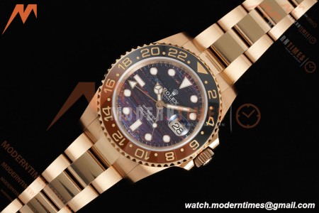 Rolex - GMT II 126715CHNR 40mm Jub RG/RG Tiger Iron Dial 3EF VR3285 CHS