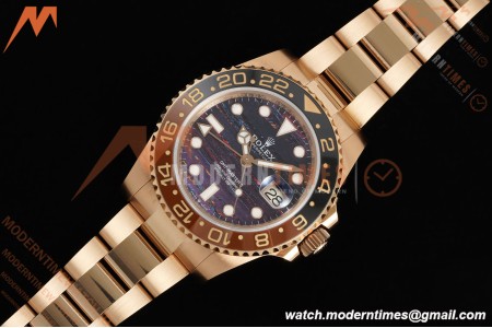 Rolex - GMT II 126715CHNR 40mm Jub RG/RG Tiger Iron Dial 3EF VR3285 CHS