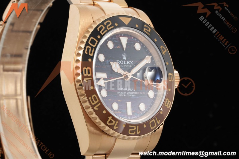 Rolex - GMT II 126715CHNR 40mm Jub RG/RG Tiger Iron Dial 3EF VR3285 CHS