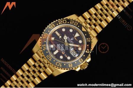 Rolex - GMT II 126718GRNR 40mm Jub YG/YG Tiger Iron Dial 3EF VR3285 CHS