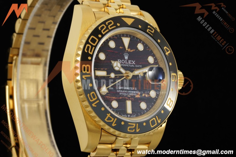 Rolex - GMT II 126718GRNR 40mm Jub YG/YG Tiger Iron Dial 3EF VR3285 CHS