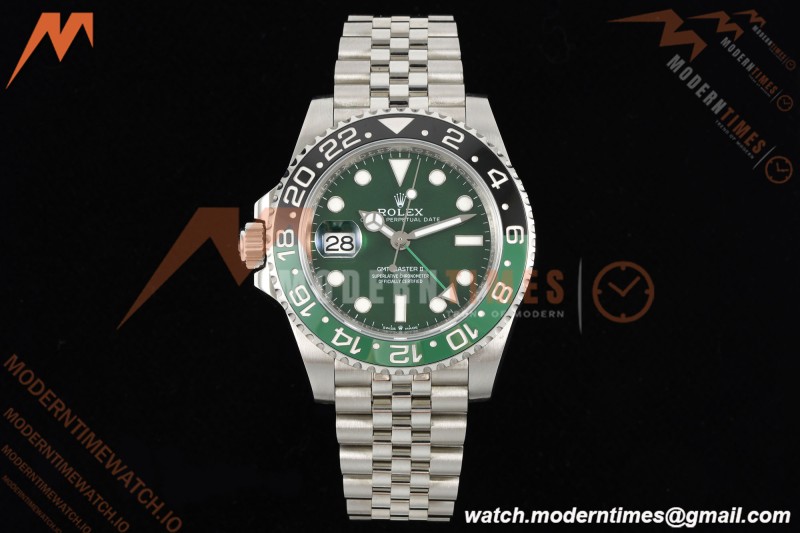 Rolex - GMT II 126720VTNR 40mm Jub SS/SS LHD Green Dial 3EF SH3285 CHS | 롤렉스 - GMT II 126729VTNR 40mm 주브 SS/SS LHD 그린 다이얼 3EF SH3285 CHS
