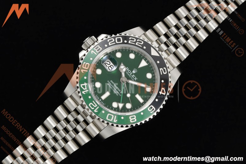 Rolex - GMT II 126720VTNR 40mm Jub SS/SS LHD Green Dial 3EF SH3285 CHS | 롤렉스 - GMT II 126729VTNR 40mm 주브 SS/SS LHD 그린 다이얼 3EF SH3285 CHS