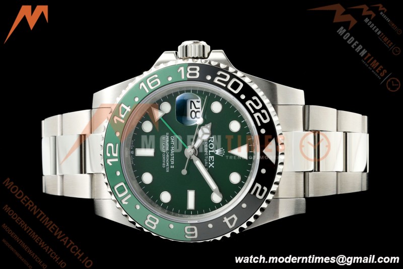 Rolex - GMT II 126729VTNR 40mm Oys SS/SS LHD Green Dial 3EF SH3285 CHS