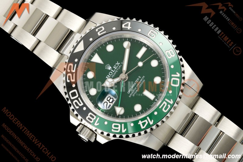 Rolex - GMT II 126729VTNR 40mm Oys SS/SS LHD Green Dial 3EF SH3285 CHS