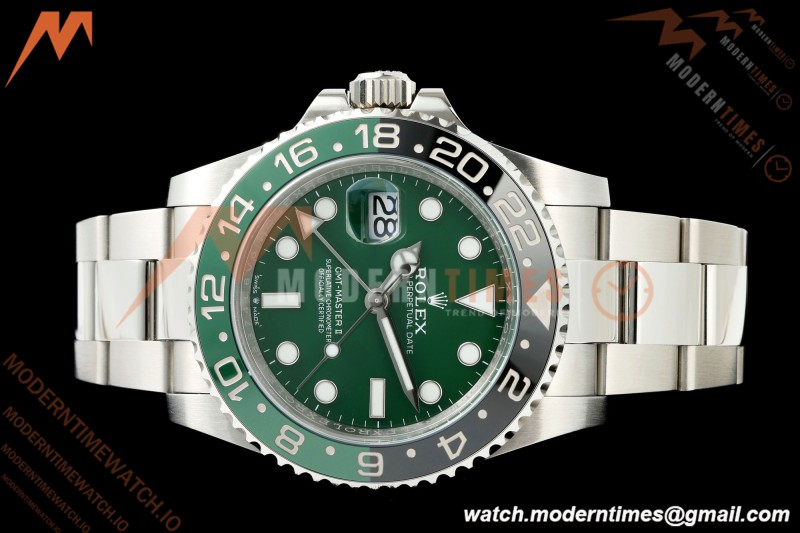 Rolex - GMT II 126729VTNR 40mm Oys SS/SS LHD Green Dial SCF SH3285 CHS