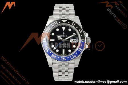 Rolex - GMT II 126710BLNR Jub 904L SS/SS Black Dial VSF V3 DD3285 CHS