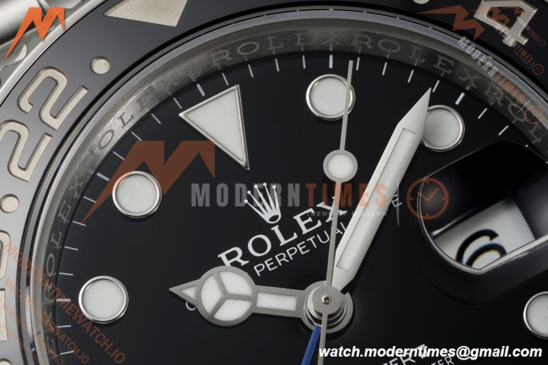 Rolex - GMT II 126710BLNR Jub 904L SS/SS Black Dial VSF V3 DD3285 CHS