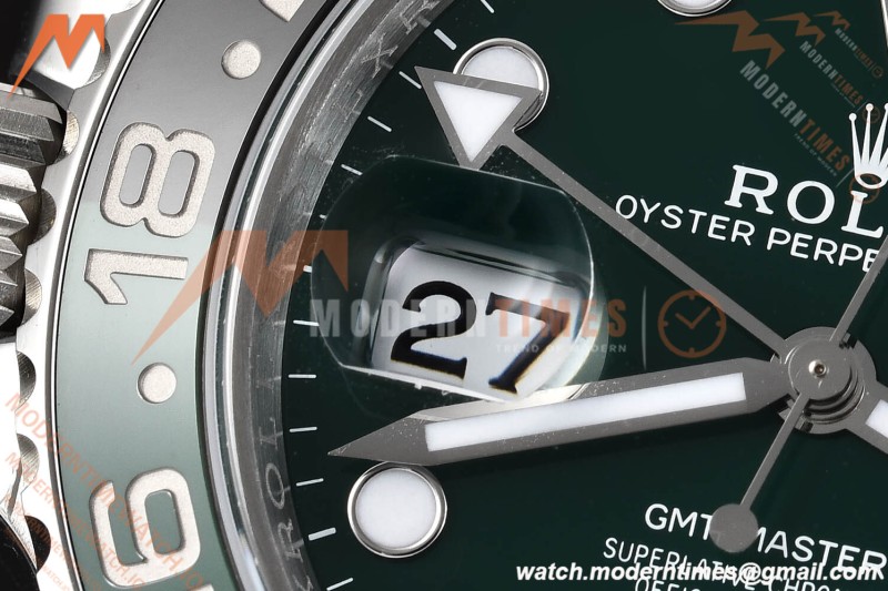 Rolex - GMT II 126729VTNR 40mm Oys SS/SS LHD Green Dial VSF V3 DD3285 CHS | 롤렉스 - GMT II 126729VTNR 40mm 오이즈 SS/SS LHD 그린 다이얼 VSF V3 DD3285 CHS