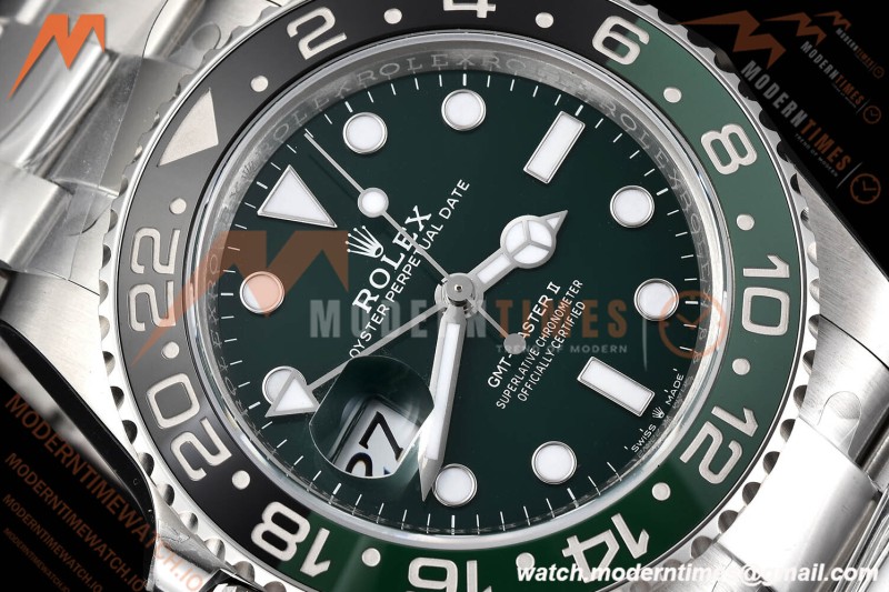 Rolex - GMT II 126729VTNR 40mm Oys SS/SS LHD Green Dial VSF V3 DD3285 CHS | 롤렉스 - GMT II 126729VTNR 40mm 오이즈 SS/SS LHD 그린 다이얼 VSF V3 DD3285 CHS