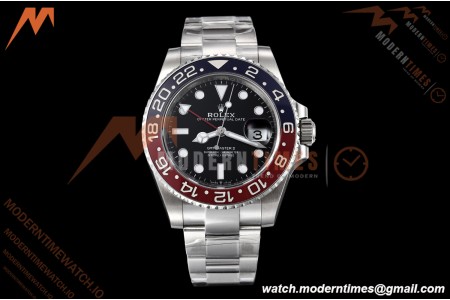 Rolex - GMT II 126710BLRO Oys 904L SS/SS Black Dial VSF V3 DD3285 CHS