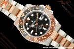 Rolex - GMT II 126711CHNR Rootbeer Oys 40mm 904L RG/SS Black QF VR3285 CHS