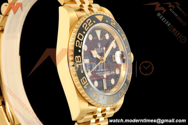 Rolex - GMT II 126718GRNR 40mm Jub YG/YG Tiger Iron Dial THBF SH3285 CHS