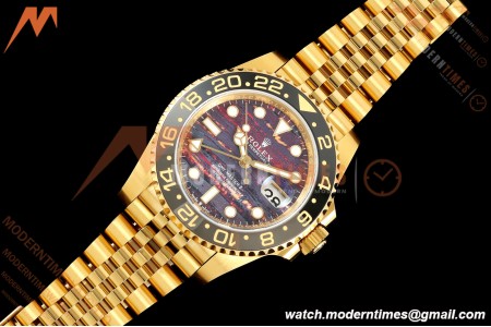 Rolex - GMT II 126718GRNR 40mm Jub YG/YG Tiger Iron Dial THBF SH3285 CHS | 롤렉스 - GMT II 126718GRNR 40mm 주브 YG/YG 타이거 아이언 다이얼 THBF SH3285 CHS