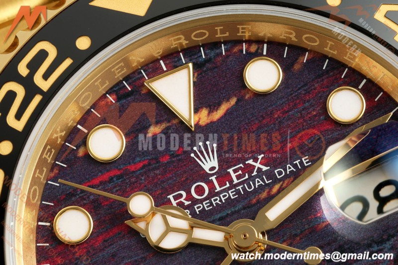 Rolex - GMT II 126718GRNR 40mm Jub YG/YG Tiger Iron Dial THBF SH3285 CHS