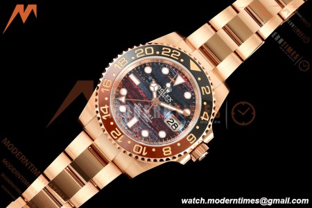 Rolex - GMT II 126715CHNR 40mm Jub RG/RG Tiger Iron Dial THBF SH3285 CHS | 롤렉스 - GMT II 126715CHNR 40mm Jub RG/RG 타이거 아이언 다이얼 THBF SH3285 CHS