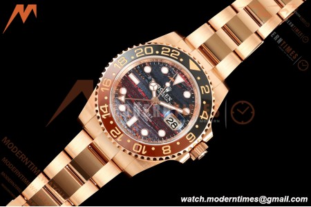 Rolex - GMT II 126715CHNR 40mm Jub RG/RG Tiger Iron Dial THBF SH3285 CHS