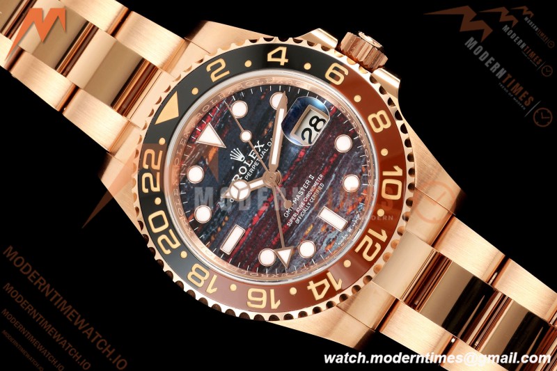 Rolex - GMT II 126715CHNR 40mm Jub RG/RG Tiger Iron Dial THBF SH3285 CHS | 롤렉스 - GMT II 126715CHNR 40mm Jub RG/RG 타이거 아이언 다이얼 THBF SH3285 CHS