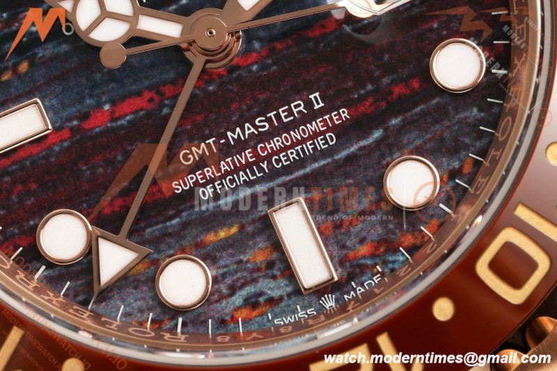 Rolex - GMT II 126715CHNR 40mm Jub RG/RG Tiger Iron Dial THBF SH3285 CHS | 롤렉스 - GMT II 126715CHNR 40mm Jub RG/RG 타이거 아이언 다이얼 THBF SH3285 CHS