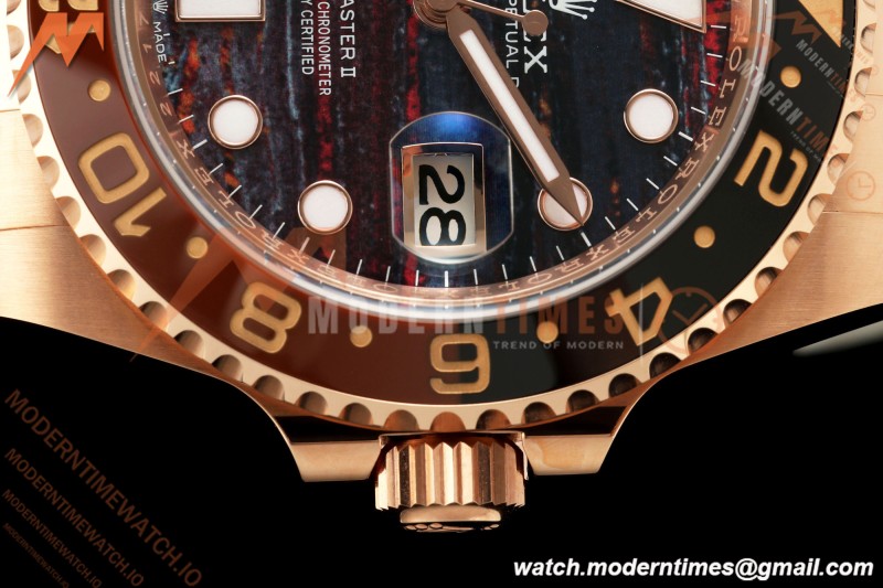 Rolex - GMT II 126715CHNR 40mm Jub RG/RG Tiger Iron Dial THBF SH3285 CHS | 롤렉스 - GMT II 126715CHNR 40mm Jub RG/RG 타이거 아이언 다이얼 THBF SH3285 CHS