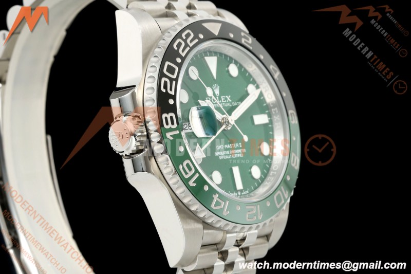 Rolex - GMT II 126720VTNR 40mm Jub SS/SS LHD Green Dial THBF SH3285 CHS | 롤렉스 - GMT II 126729VTNR 40mm 주브 SS/SS LHD 그린 다이얼 THBF SH3285 CHS