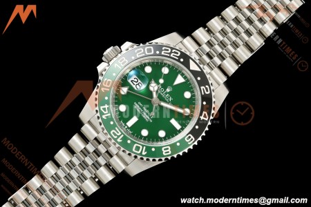 Rolex - GMT II 126729VTNR 40mm Jub SS/SS LHD Green Dial THBF SH3285 CHS