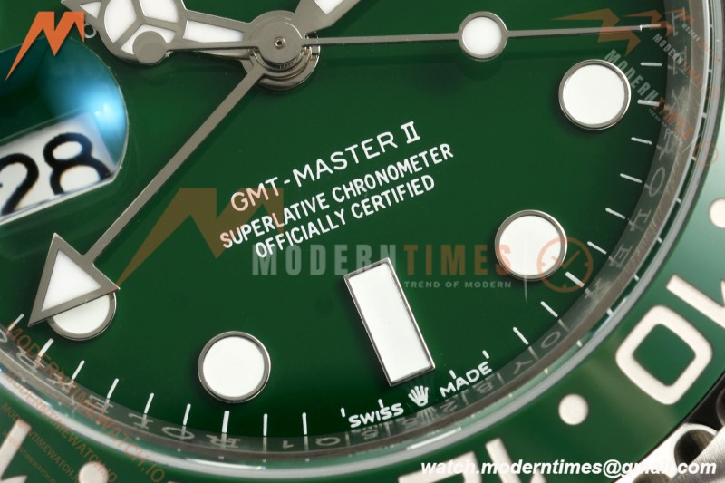 Rolex - GMT II 126720VTNR 40mm Jub SS/SS LHD Green Dial THBF SH3285 CHS | 롤렉스 - GMT II 126729VTNR 40mm 주브 SS/SS LHD 그린 다이얼 THBF SH3285 CHS