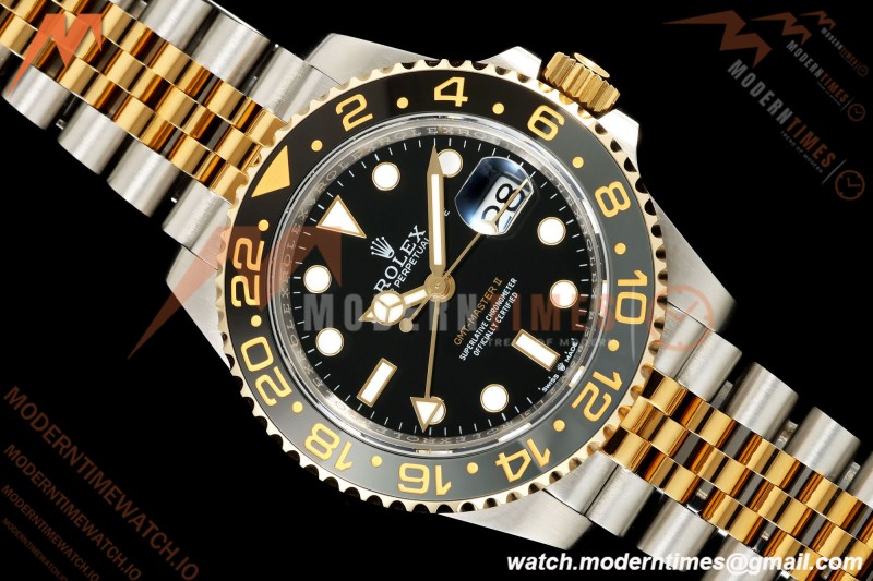 Rolex - GMT II 126713GRNR Bumblebee 40mm 904L Jub YG/SS Black PlayF VR3285 CHS