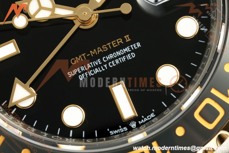 Rolex - GMT II 126713GRNR Bumblebee 40mm 904L Jub YG/SS Black PlayF VR3285 CHS