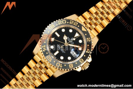 Rolex - GMT II 126718GRNR 40mm 904L Jub YG/YG Black PlayF VR3285 CHS | 롤렉스 - GMT II 126718GRNR 40mm 904L 주브 YG/YG 블랙 플레이F VR3285 CHS