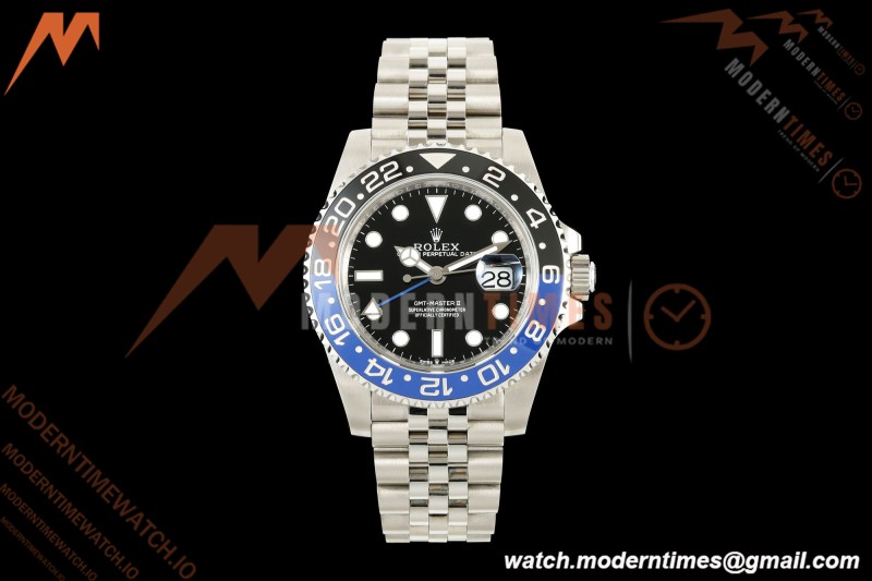 Rolex - GMT II 126710BLNR Batgirl 40mm 904L Jub SS/SS Black PlayF VR3285 CHS