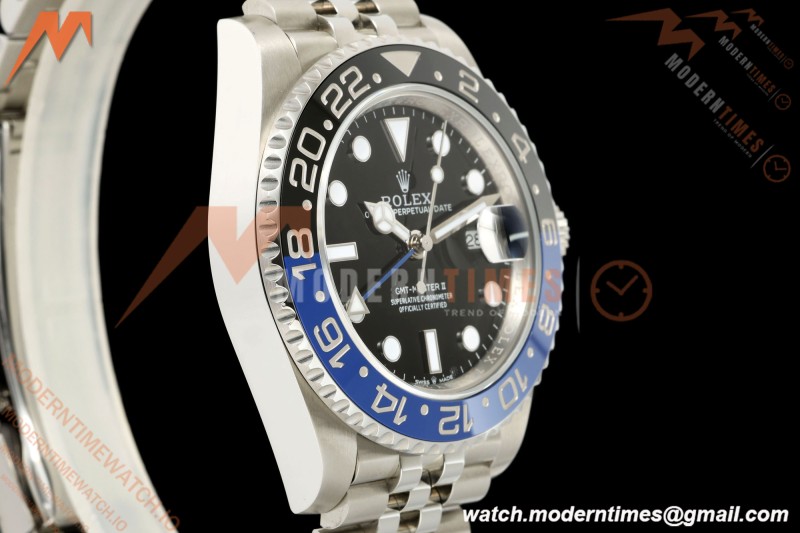 Rolex - GMT II 126710BLNR Batgirl 40mm 904L Jub SS/SS Black PlayF VR3285 CHS