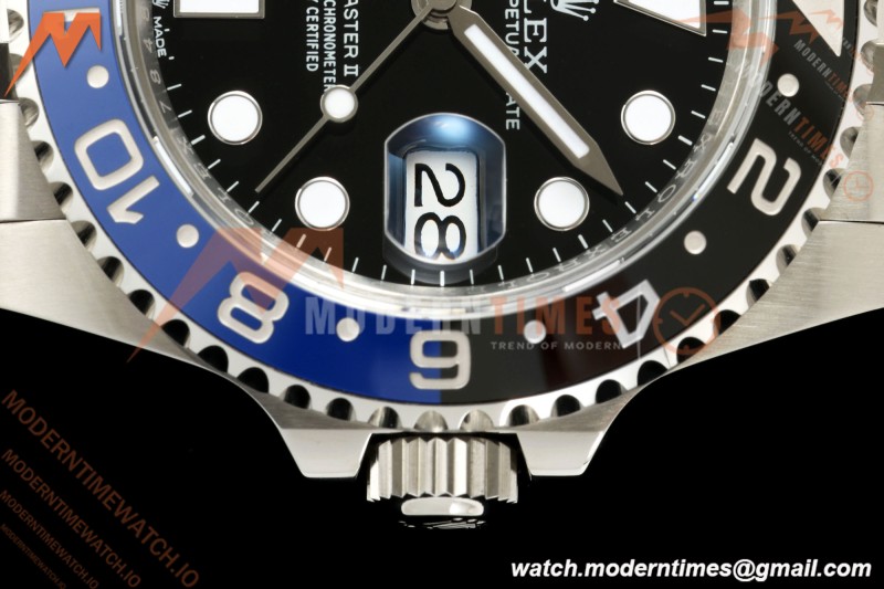 Rolex - GMT II 126710BLNR Batgirl 40mm 904L Jub SS/SS Black PlayF VR3285 CHS